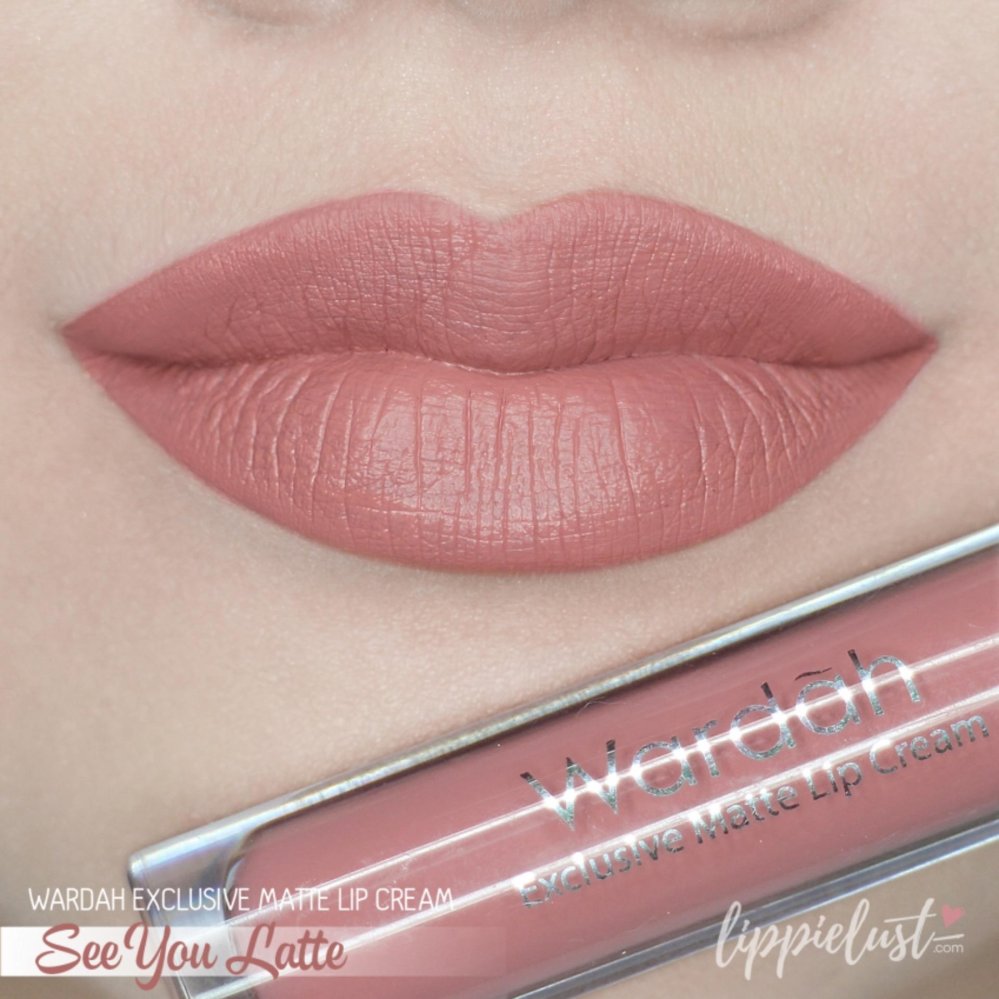 Wardah Exclusive Lip Cream Matte - 03 See You Latte