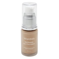 Wardah Exclusive Liquid Foundation 01 Light Beige