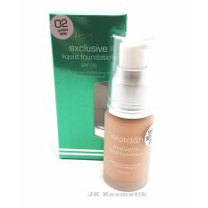 Wardah Exclusive Liquid Foundation 02 Sheer Pink 20ml