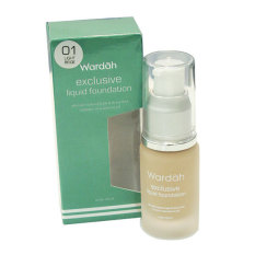 Wardah EXCLUSIVE LIQUID FOUNDATION 01 - LIGHT BEIGE