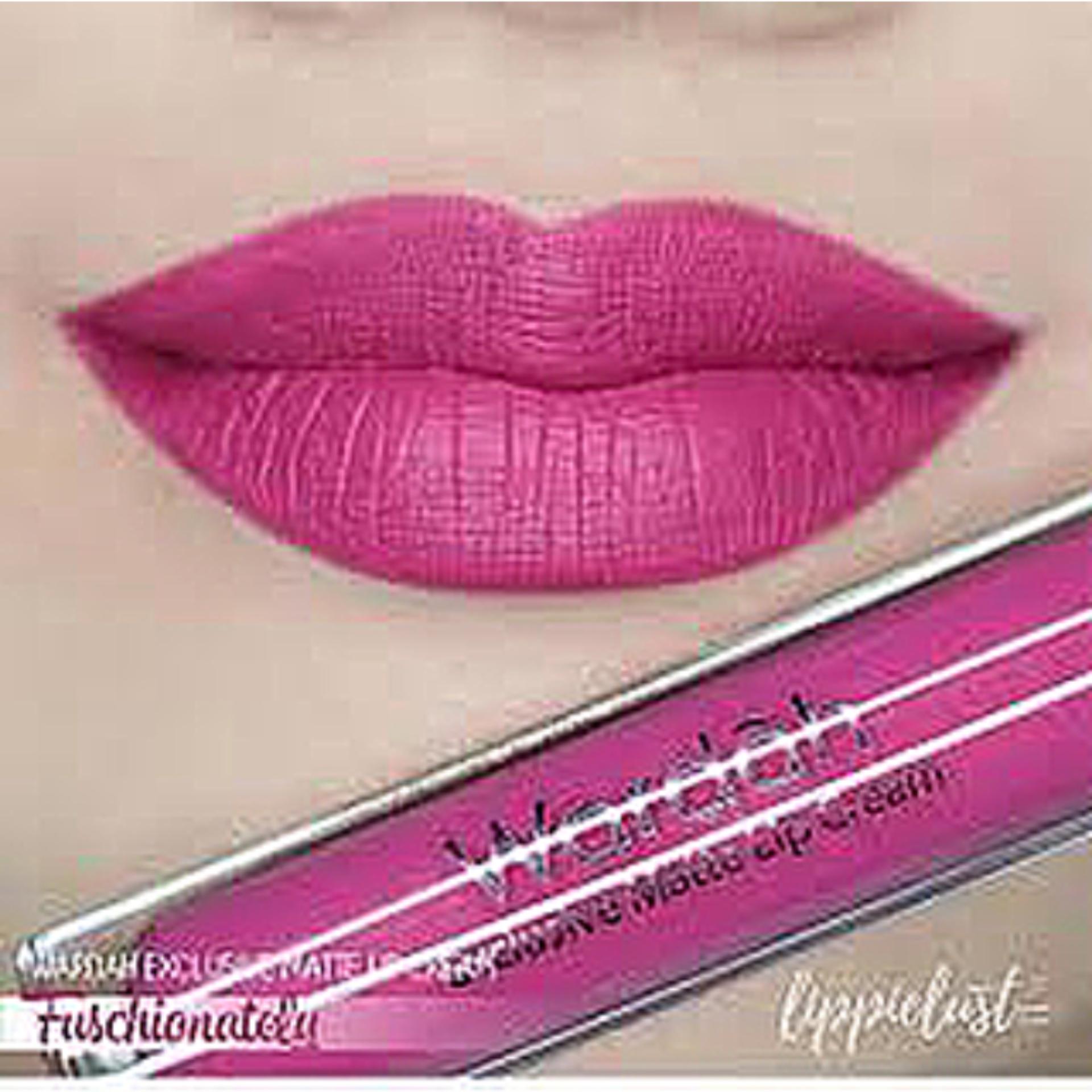 Wardah Exclusive Matte Lip Cream -02 Fuschionately