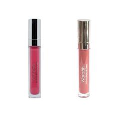 Wardah Exclusive Matte Lip Cream 04 Pink Me dan 09 Mouve On