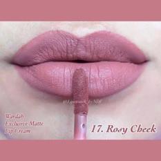 Wardah Exclusive Matte Lip Cream - 17 Rosy Cheek