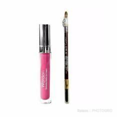 Wardah Exclusive Matte Lip Cream No. 04 Pink Me Free Implora Pensil Alis Hitam Resmi BPOM