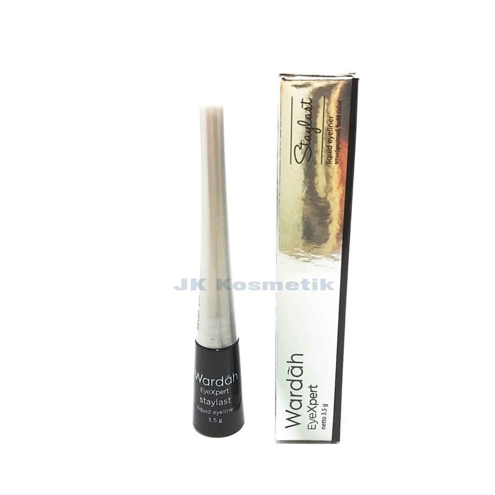 Wardah EyeXpert Staylast Liquid Eyeliner Black