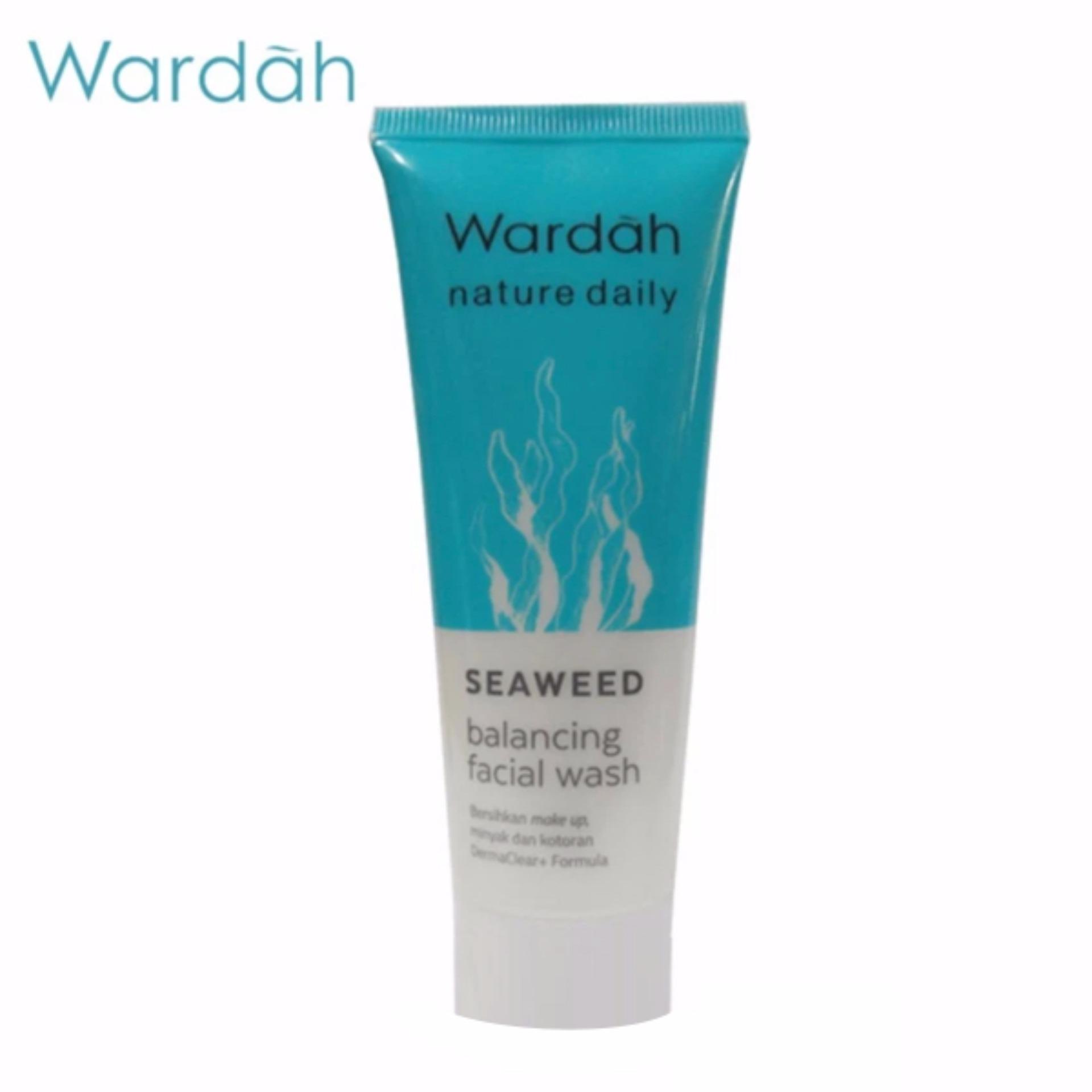 Wardah Seaweed Balancing Facial Wash - 60 ml