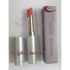 Wardah Lipstik Long Lasting 02 (Pink sorbet)