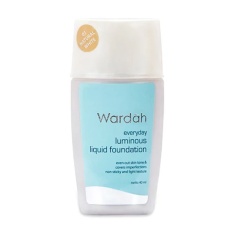 Wardah Luminous Liquid Foundation Natural White
