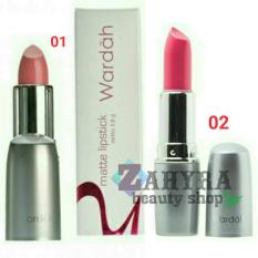 Wardah Matte Lipstick 01 Soft Pink dan 02 Pink