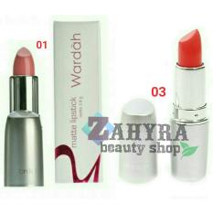 Wardah Matte Lipstick 01 Soft Pink dan 03 Red
