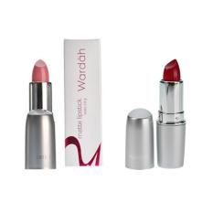 Wardah Matte Lipstick 01 Soft Pink dan 06 Dark Red