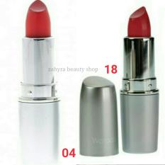 Wardah Matte Lipstick 04 Orange dan 18 Rosy Pink