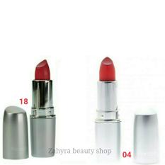 Wardah Matte Lipstick 04 Orange dan 18 Rosy Pink