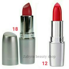 Wardah Matte Lipstick 12 Maroon dan 18 Rosy Pink