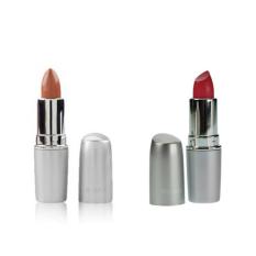 Wardah Matte Lipstick 15 Bronze Nude dan 18 Rosy Pink