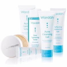 Wardah Paket Acne Series - 6 pcs