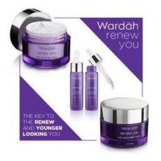 Wardah Renew You Anti Aging Series Paket Serum - 3pcs