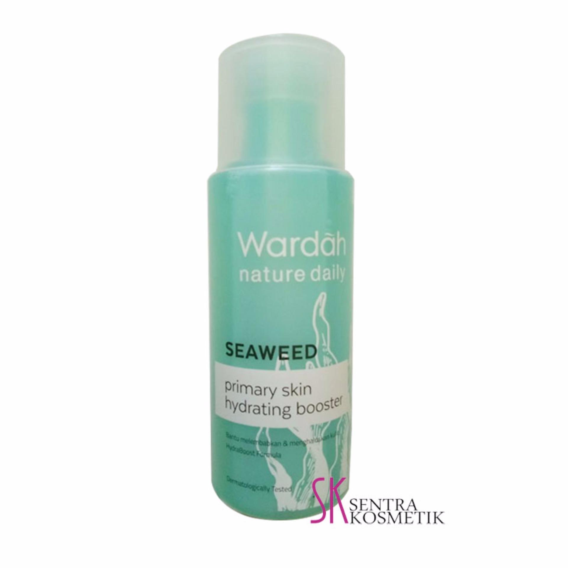 Pink – Tempat Belanja line Berbagai Produk Terbaru Sebagai Primer sebelum pelembab Wardah Seaweed Primary Skin Hydrating Booster 100 ml