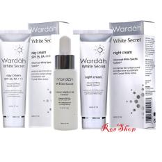 Wardah Series Paket White Secret Day, Night Cream dan Serum - 17ml