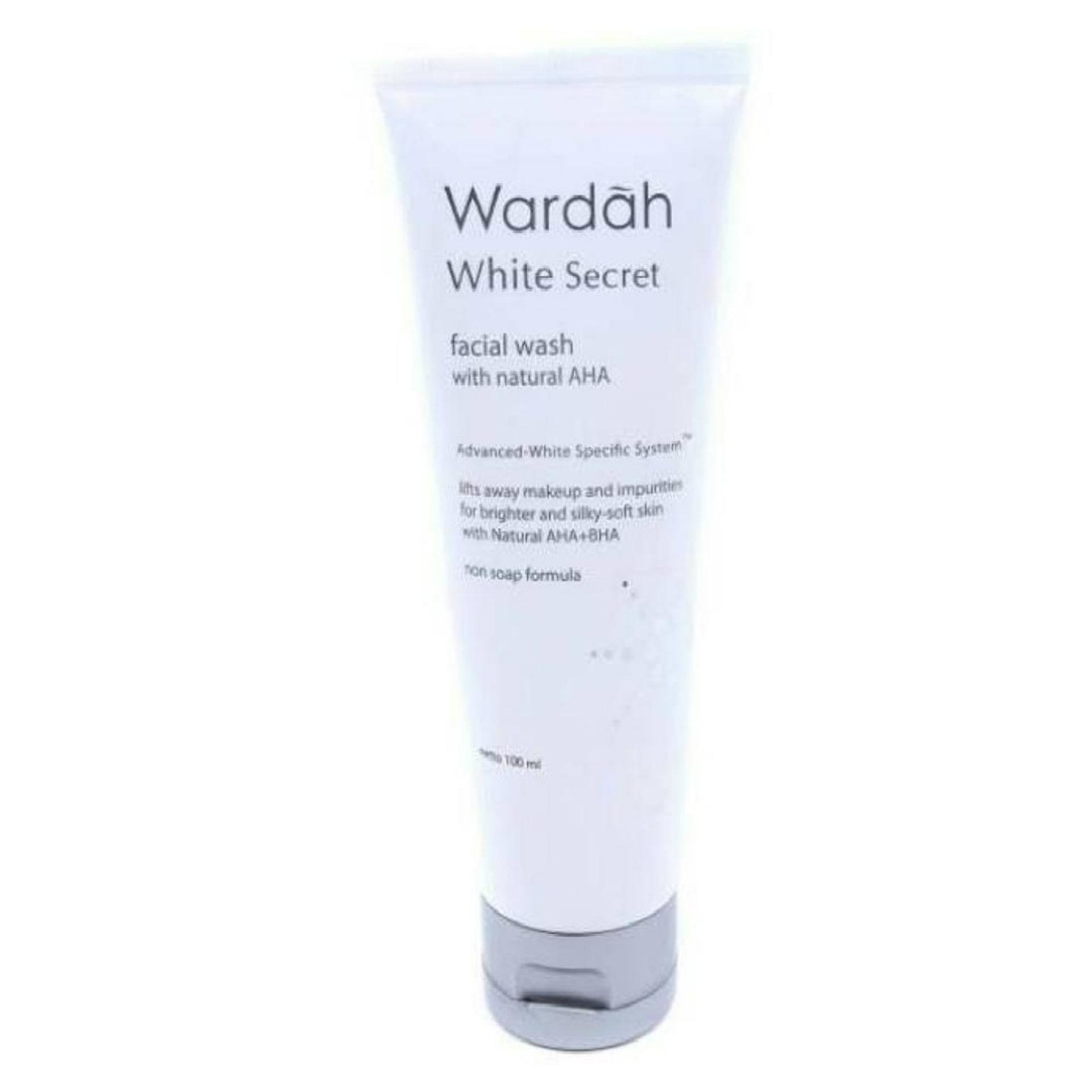 Wardah White Secret Facial Wash With AHA - 100ml