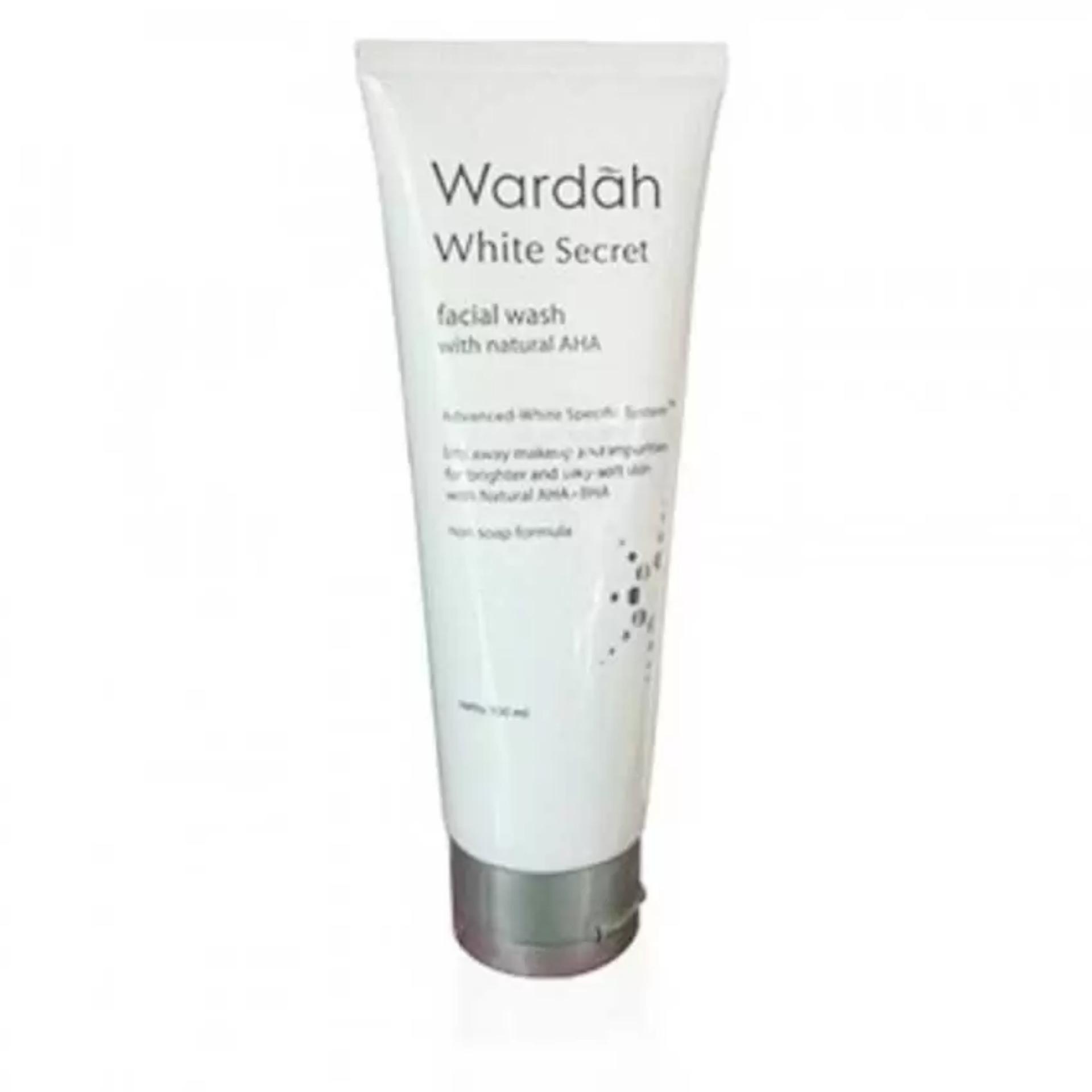  Wardah White Secret Facial Wash With AHA - 100ml  