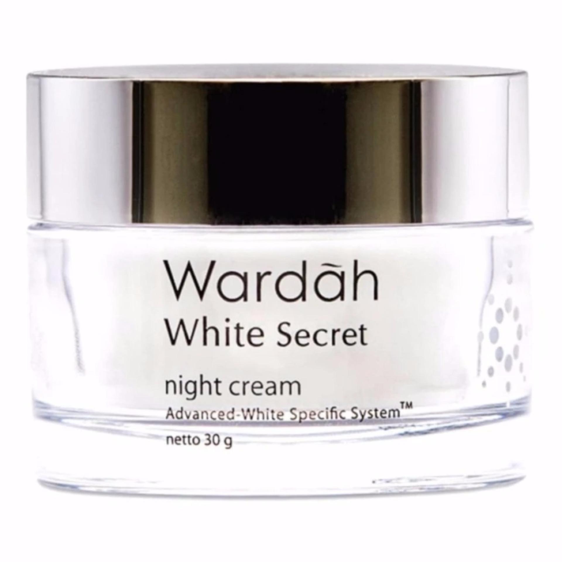 Wardah White Secret Night Cream - 30gr