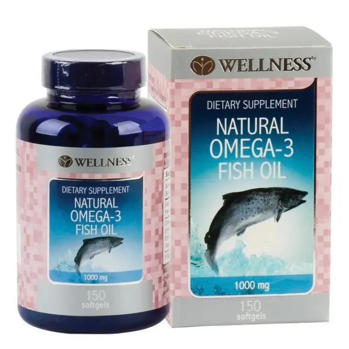 Wellness Natural Omega 3 Fish Oil 150 Softgel Lazada Indonesia