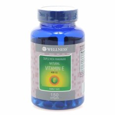 Wellness Natural Vitamin E-400 I.U - 150 Softgel