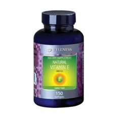 Wellness Natural Vitamin E 400 I.U - 150 Softgel