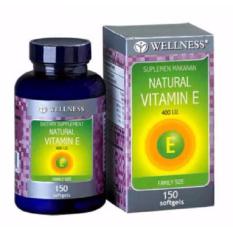 WELLNESS - NATURAL VITAMIN E 400 IU (150 softgels)