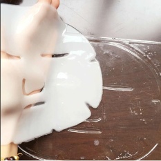 Putih Bio-Kolagen Krim Hydrating Facial Masker Whitening Anti-penuaan Perbaikan Kulit-Intl
