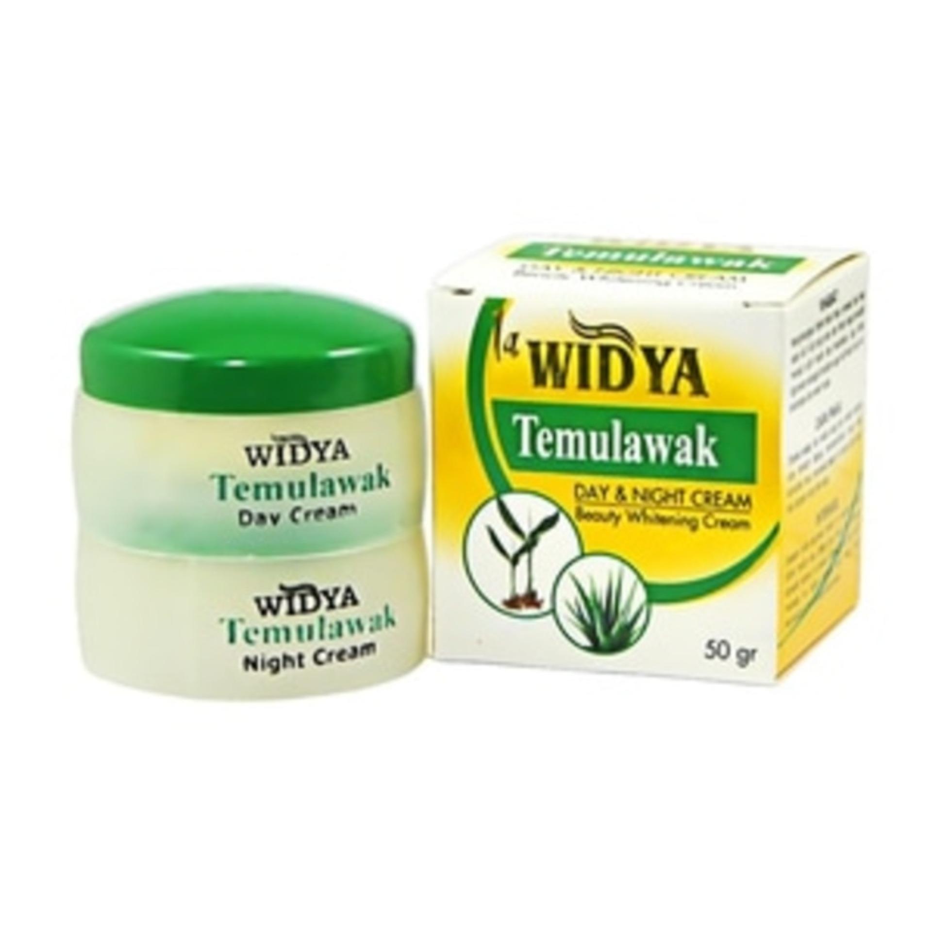 Widya Temulawak KOTAK PUTIH Day & Night Cream original 100% Cream Pemutih bpom Lazpedia 