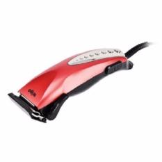 Wigo Hair Clipper W-510 - Merah-Silver