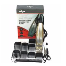 Wigo Hair Clipper W-520 Alat Cukur Rambut - Gold Free pisau cadangan