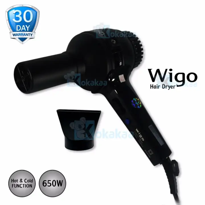 Wigo Hair Dryer Taifun WindBlow 900 Bundle Corong - Hitam