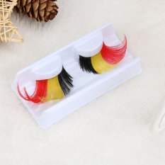Wanita Fancy Soft Bulu Palsu Bulu Mata Riasan Makeup Pesta Club A-Intl