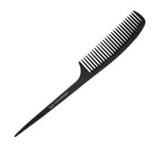 Wond Plastik Tata Rias Profesional Ekor Comb Haircut Hairdressing Barber Comb Hitam 0713-Internasional