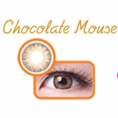 X2 Bio Four Fusion Softlens - Chocolate Mousse + Gratis Lenscase