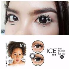X2 Ice Nude N8 Softlens + Gratis Lenscase