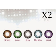 X2 Pop Softlens - Warna Hijau