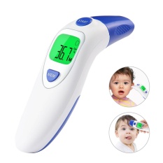 Xiteng Digital Infrared Forehead Thermometer Lebih Akurat Medical Fever Body Basal Termometer Cocok untuk Bayi Kid Dewasa, Putih-Intl