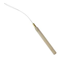 Yazhang Pegangan Kayu Microring Links Looper Tool untuk Instalasi Ekstensi Rambut dan Bulu