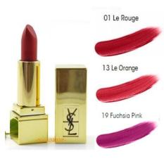 YSL MINI ROUGE PUR COUTURE SATIN RADIANCE LIPSTICK COLOUR01