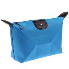 ZeeBee Tas Kosmetik / Cosmetic Pouch / Tempat Make Up - Biru Muda
