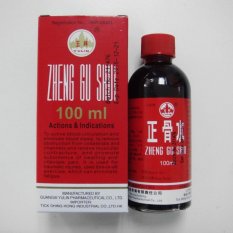 Zheng Gu Shui 100 Ml Saras Subur Abadi SSA - Minyak Gosok Patah Tulang, Bengkak, Retak Tulang, Obat Gosok, Keseleo, Memar