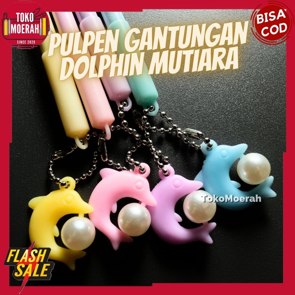 PULPEN DOLPHIN GANTUNGAN MUTIARA DIAMOND PEN GANTUNGAN LUMBA-LUMBA COD ...