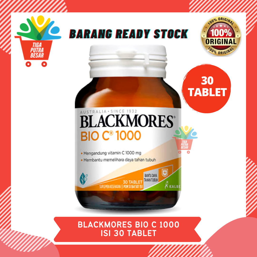 BLACKMORES BIO C 1000 MG ISI 30 TABLET - VITAMIN C IMUNE BOOSTER ...