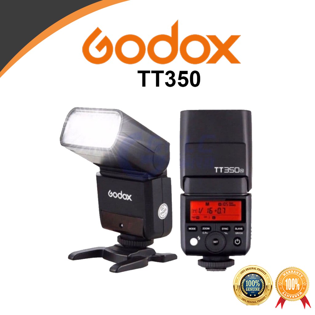 Godox TT350 TT-350 TTL Mini Camera Flash Speedlite Lazada Indonesia