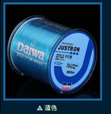 500 M Nylon Fishing Line Japanese Tahan Lama Monofilamen Rock Laut Pancing Daiwa Thread Bulk Spool 7.0 Biru