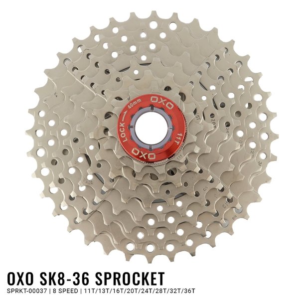 SPROCKET CASSETTE OXO SPEED 11 36 T SEPEDA LIPAT GUNUNG MTB